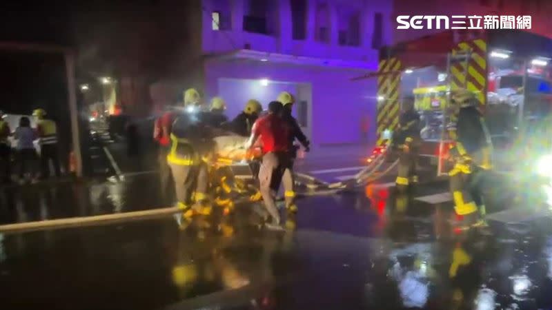 死因初判為全身大範圍燒燙傷。（圖／翻攝畫面）