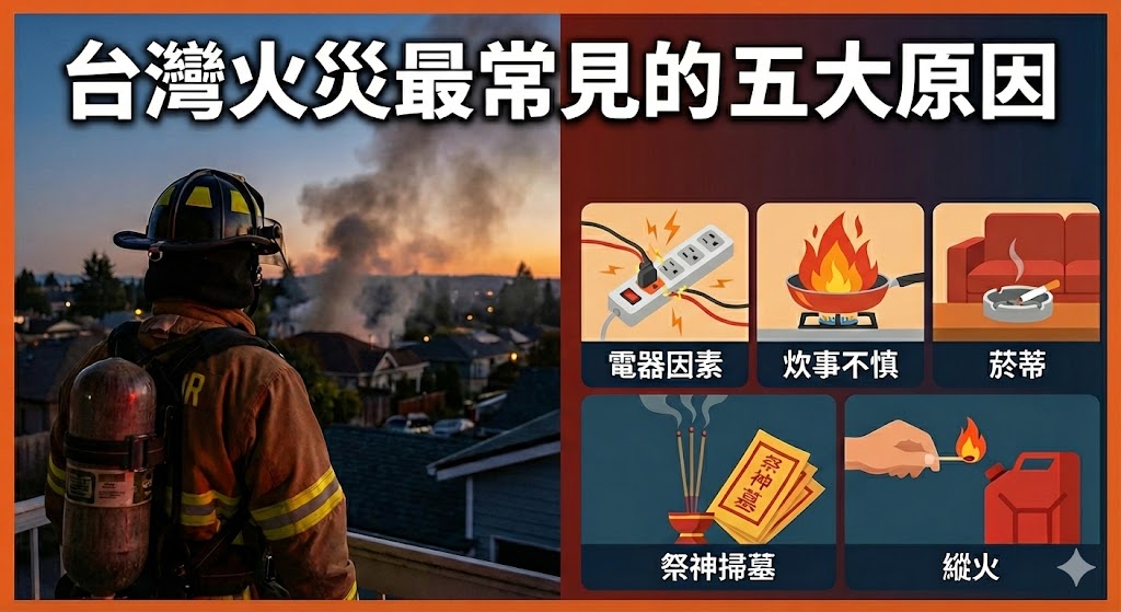 住宅常見的火災